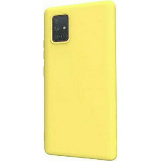 My Colors Liquid Silicon For Samsung A51 Yellow