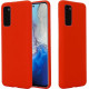 My Colors Liquid Silicon For Samsung S20 Plus Red