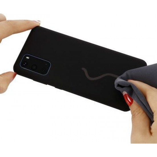 My Colors Liquid Silicon For Samsung S20 Plus Black