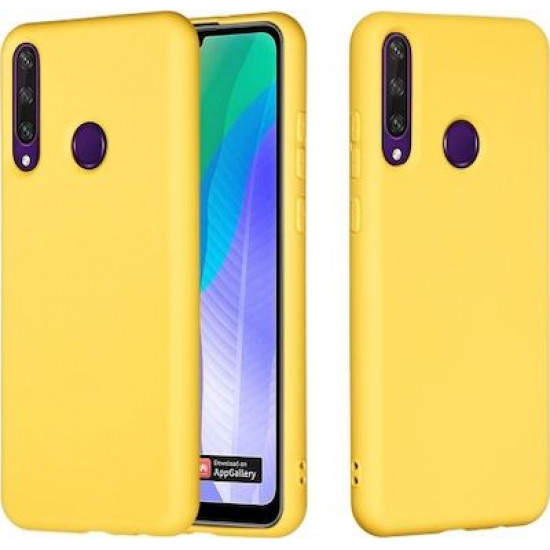 My Colors Liquid Silicon For Huawei Y6P Yellow