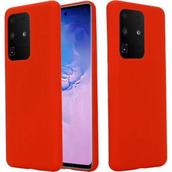 My Colors Liquid Silicon For Samsung S20 Ultra Red