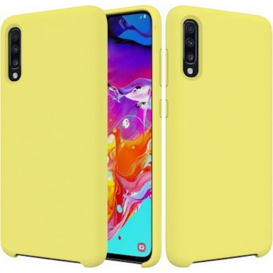 My Colors Liquid Silicon For Samsung A70 Yellow
