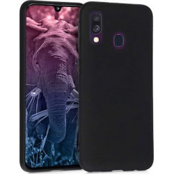 My Colors Liquid Silicon For Samsung A40 Black