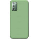 My Colors Liquid Silicon For Samsung Note 20  Light Green