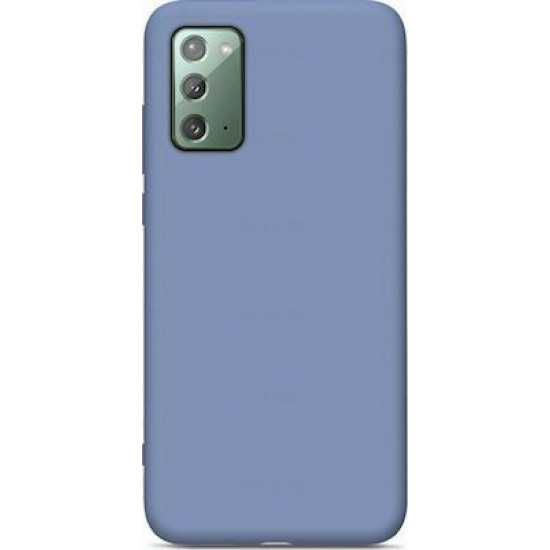 My Colors Liquid Silicon For Samsung Note 20  Light Violet