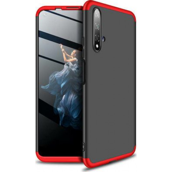 360 Full Cover & Temp.Glass Huawei Honor 20/Nova 5T Red