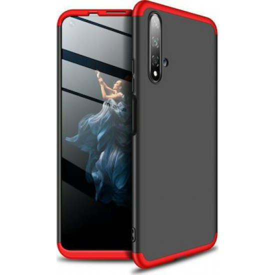 360 Full Cover & Temp.Glass Huawei Honor 20/Nova 5T Red