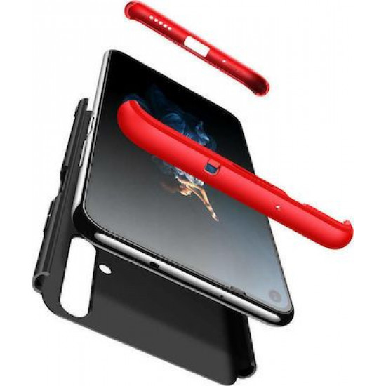 360 Full Cover & Temp.Glass Huawei Honor 20/Nova 5T Red