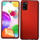 360 Full Cover & Temp.Glass Samsung A41 Red