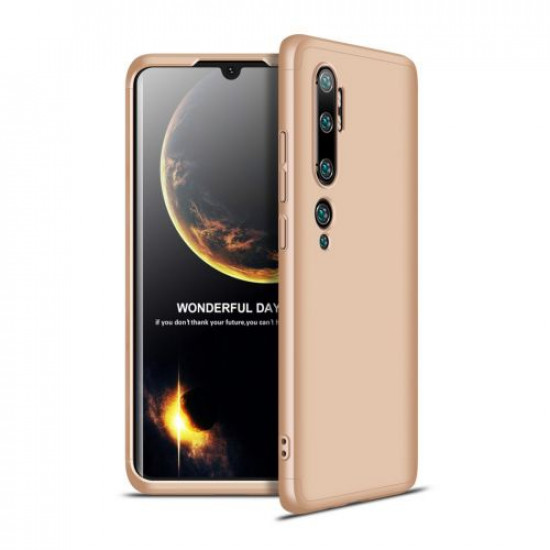 360 Full Cover & Temp.Glass Xiaomi Mi Note 10 Pro Gold