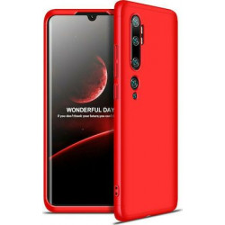 360 Full Cover & Temp.Glass Xiaomi Mi Note 10 Pro Red