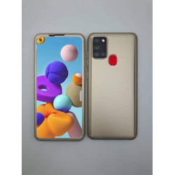 360 Full Cover & Temp.Glass Samsung A21s Gold