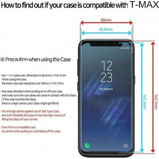 T-Max UV Liquid Glue 3DTemp.Glass For iPhone 11 (with Lamp)