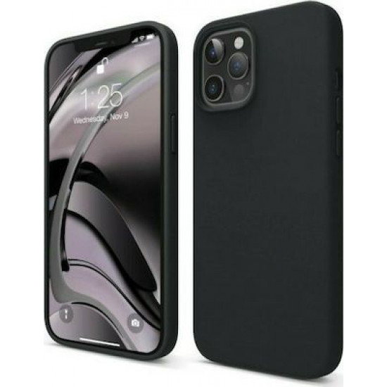 My Colors Liquid Silicon For iPhone 12 Pro Max Black