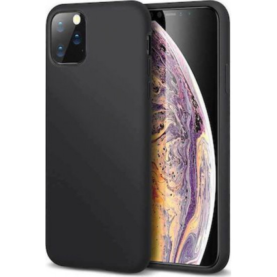 My Colors Liquid Silicon For iPhone 12 Pro Max Black