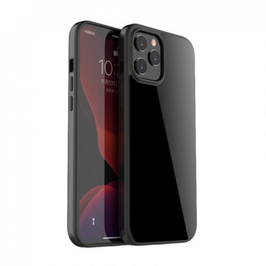 Bodycell Back Cover Glass + Aluminium Bumper For iPhone 12 Mini Black