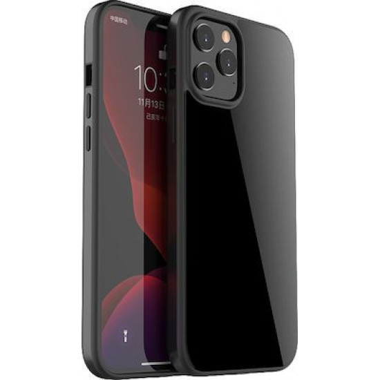 Bodycell Back Cover Glass + Aluminium Bumper For iPhone 12 Mini Black