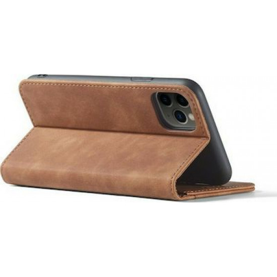 Bodycell Book Case Pu Leather iPhone 12 Mini Brown