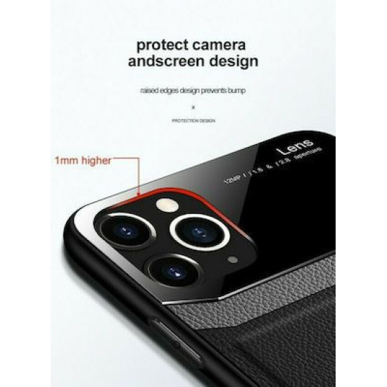 Bodycell Back Cover Plexiglass For iPhone 11 Pro  Black