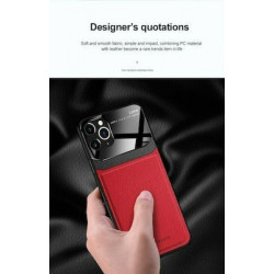 Bodycell Back Cover Plexiglass For iPhone 11 Pro Max Red