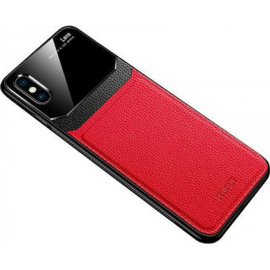 Bodycell Back Cover Plexiglass For iPhone XS MAX Red