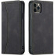 Bodycell Book Case Pu Leather iPhone 12 Mini Black