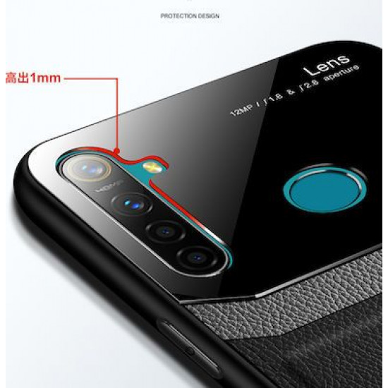 Bodycell Back Cover Plexiglass For Xiaomi Note 8T Black