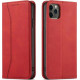 Bodycell Book Case Pu Leather iPhone 12/12 Pro Red