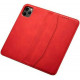 Bodycell Book Case Pu Leather iPhone 12/12 Pro Red