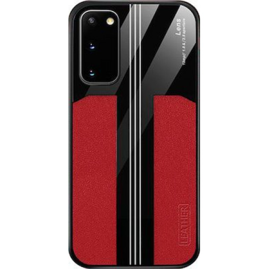 Bodycell Back Cover Acrylic For Samsung S20  Red