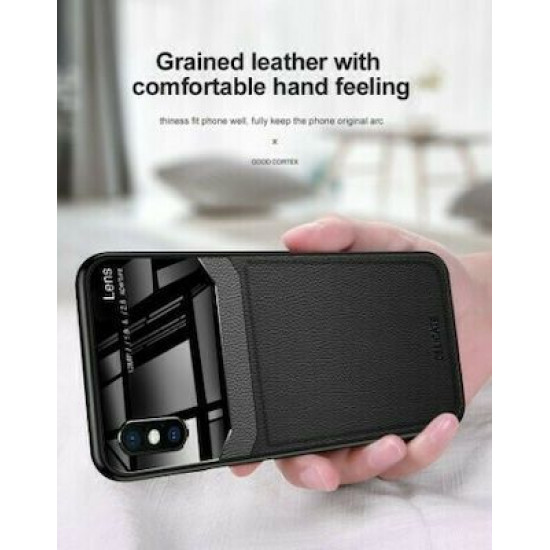 Bodycell Back Cover Plexiglass For iPhone X/XS Black