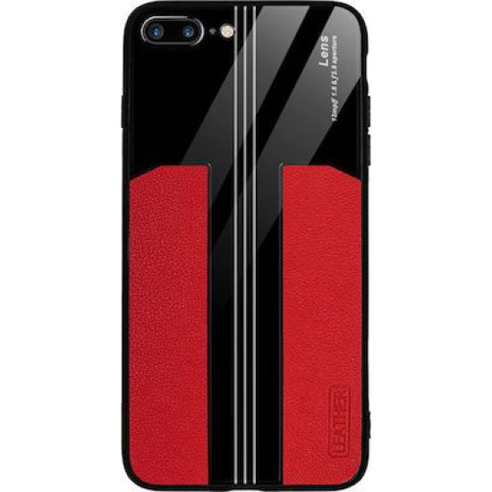 Bodycell Back Cover Acrylic For iPhone 7/8 Plus Red