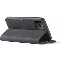Bodycell Book Case Pu Leather iPhone 12/12 Pro Black