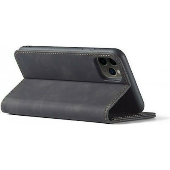 Bodycell Book Case Pu Leather iPhone 12/12 Pro Black