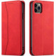 Bodycell Book Case Pu Leather iPhone 12 Pro Max Red