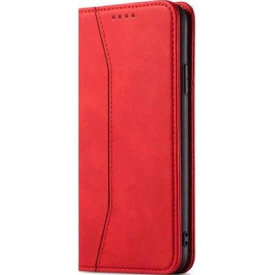Bodycell Book Case Pu Leather iPhone 12 Pro Max Red