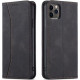 Bodycell Book Case Pu Leather iPhone 12 Pro Max Black