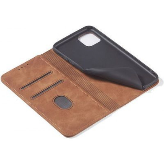 Bodycell Book Case Pu Leather iPhone 12 Pro Max Black