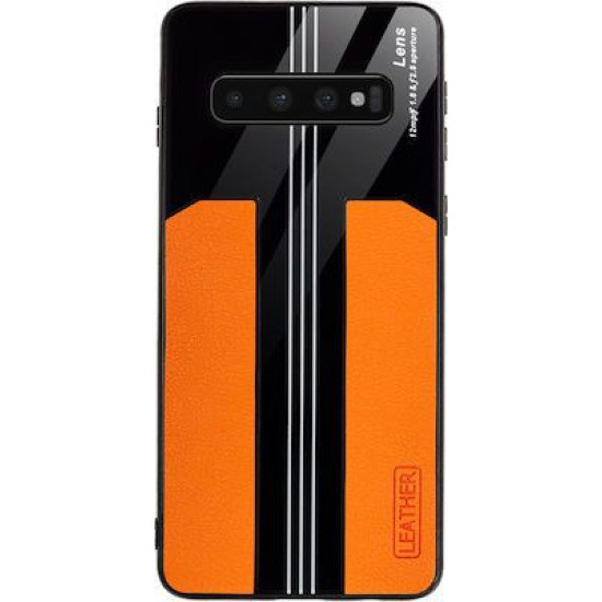 Bodycell Back Cover Acrylic For Samsung S10  Orange