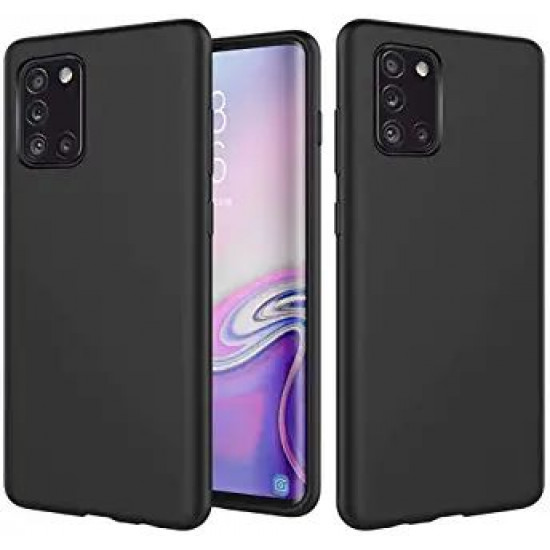 My Colors Liquid Silicon For Samsung A31 Black