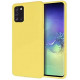 My Colors Liquid Silicon For Samsung A31 Yellow