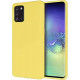 My Colors Liquid Silicon For Samsung A31 Yellow