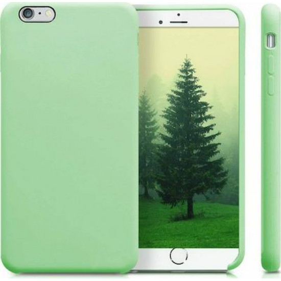 My Colors Liquid Silicon For iPhone 6/6s Plus Light Green