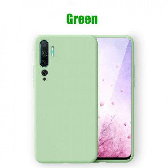 My Colors Liquid Silicon For Xiaomi Mi Note 10 Lite Light Green