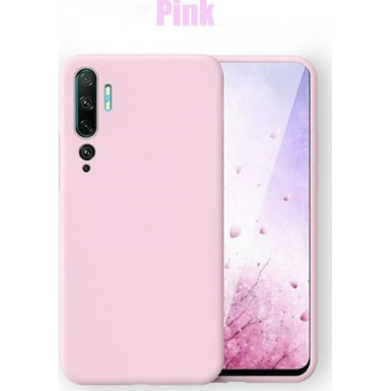 My Colors Liquid Silicon For Xiaomi Mi Note 10 Lite Pink