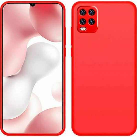 My Colors Liquid Silicon For Xiaomi Mi 10 Lite Red