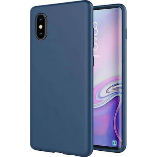 My Colors Liquid Silicon For iPhone XS Max Dark Blue