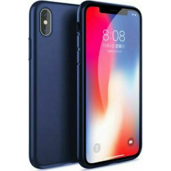 My Colors Liquid Silicon For iPhone XS Max Dark Blue