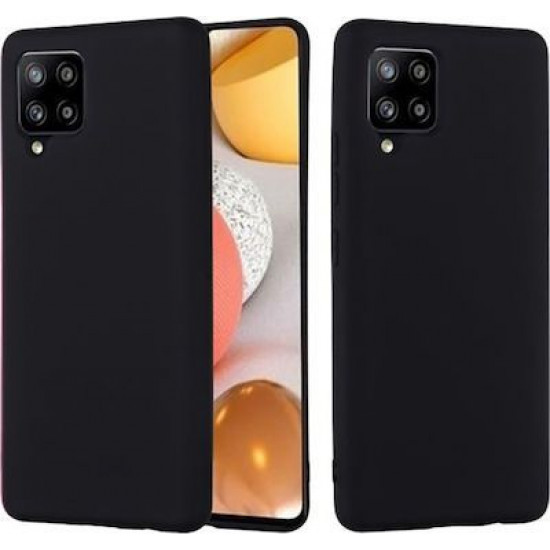 My Colors Liquid Silicon For Samsung A42 Black