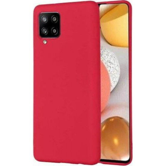 My Colors Liquid Silicon For Samsung A42 Red